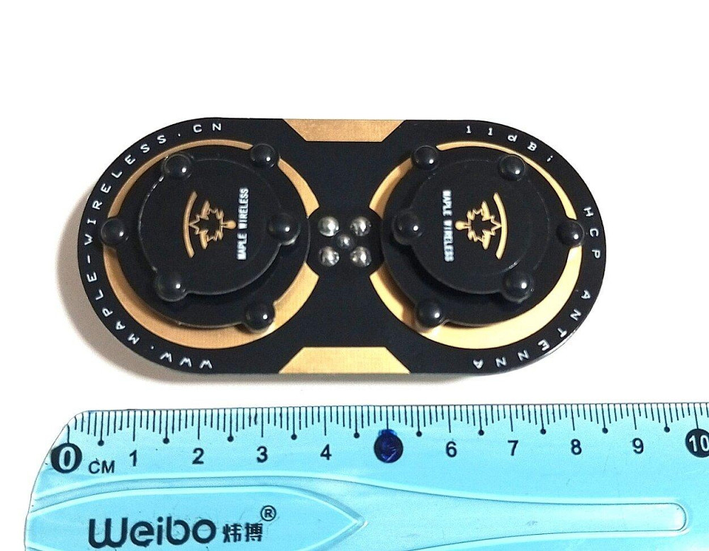 Антенна 4500-5280MHz 11dBi, до 10 Вт, RHCP FPV «Кленовый лист» c круговой поляризацией, SMA-male (шт Днепр - изображение 7