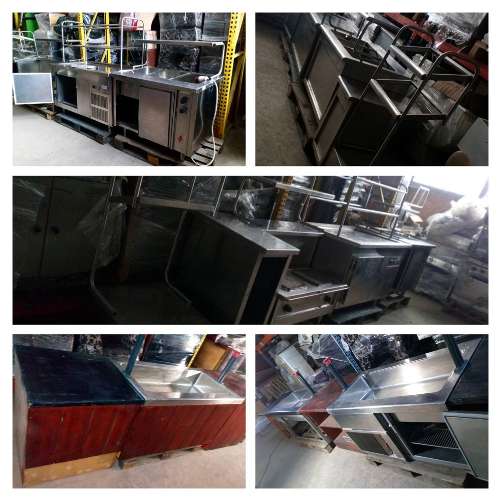 Лінії само-обслуговування в їдальні, марміти та вітрини Киев - изображение 3