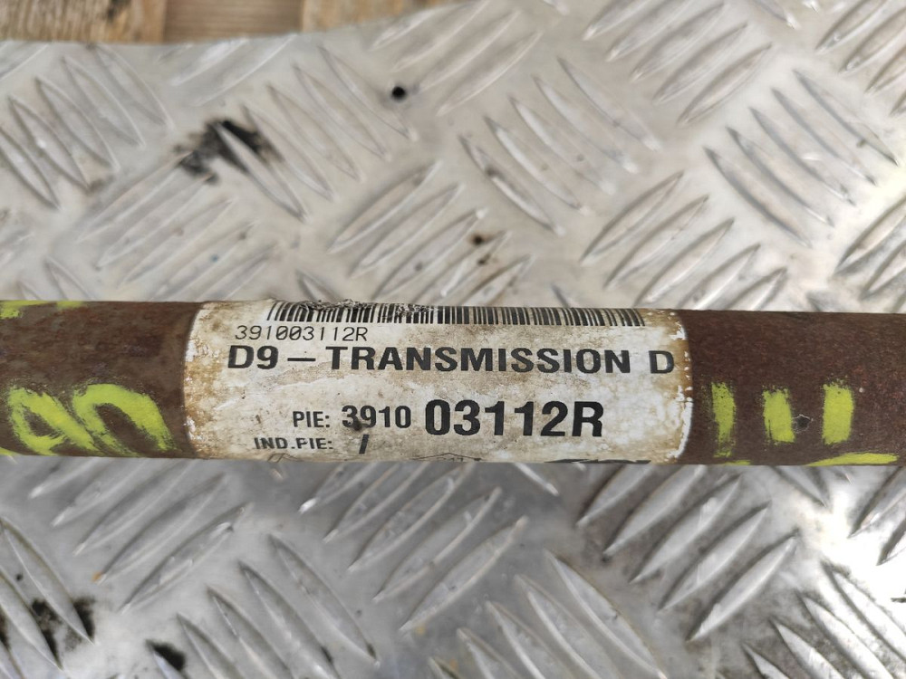 Полуось правая Renault Scenic III 1.5 dci 2009-2016 (391003112R) Ковель - зображення 6