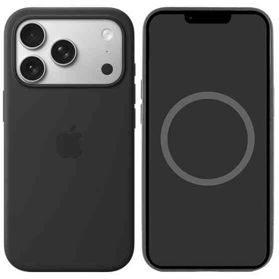Чехол Silicone case (AAA) with Magsafe and Animation для Apple iPhone 17 Pro (6.3") Херсон
