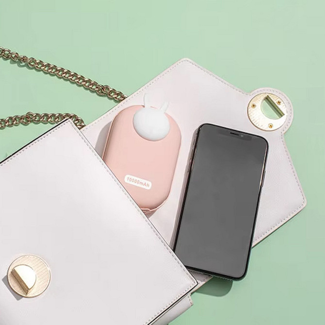 Портативное ЗУ Power Bank GXZ-N705 2in1 с обогревателем для рук 10000 mAh Херсон - зображення 5