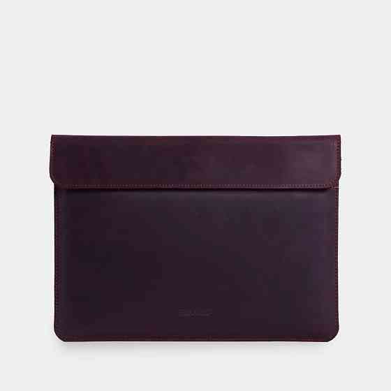 Чехол для ноутбука винтажный Incarne Klouz MacBook Air 15" 2023-2025 klouz-burgundy-vintage-air-15 б Київ