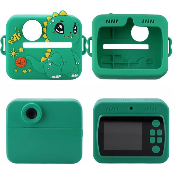 DM Дитяча фотокамера DinoSnap з моментальним друком Green (Код товару:43532) Харків - зображення 5