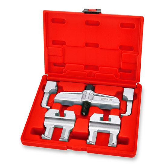 Набор съёмников шкива распредвала VAG, 5ед. (VW/Audi/Skoda/SEAT, для 5/6-лучевых шкивов)  TOPTUL JGA Харків - зображення 1