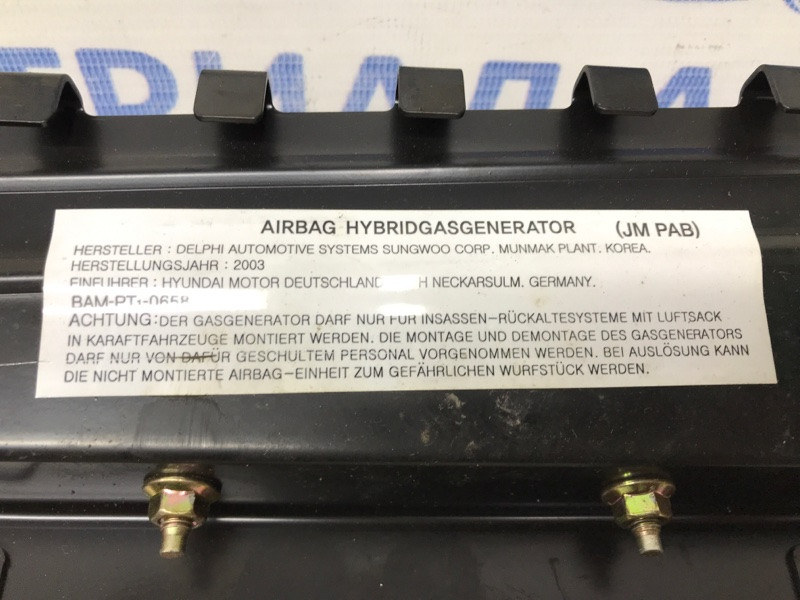 Подушка безопасности в торпеду Hyundai Tucson JM 2.0 DIESEL D4EA 2004 (б/у) Київ - зображення 3