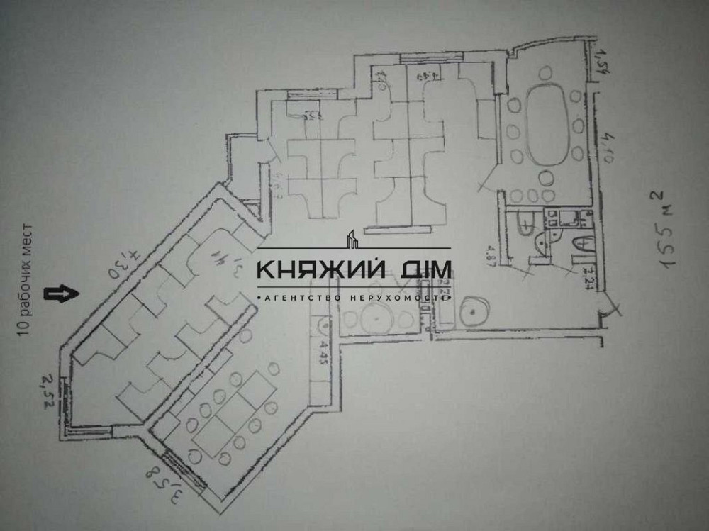 Без комісії ! Є генератор! Оренда видового офісу біля Осокорки. КОД ОБ'ЄКТА: 1417834 Київ - зображення 2