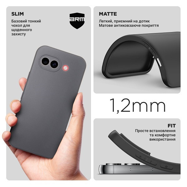 Чохол ArmorStandart ICON Camera Cov для Infinix Smart 10 4G Black (ARM87152) Харків - зображення 2