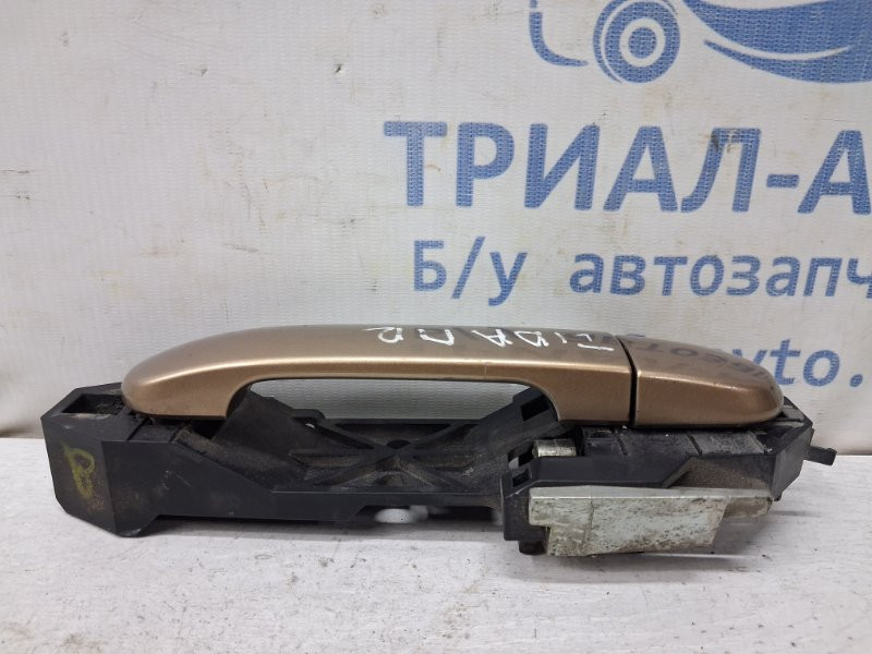Ручка двери внешняя передняя правая Nissan Tiida 2004-2014 82640EL04A (Арт. 81926) Київ - зображення 2