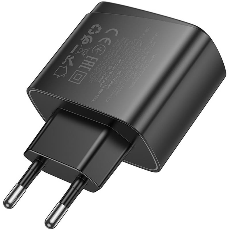 СЗУ Hoco CS63A Bright PD65W (1USB-A/1C) Херсон - зображення 5