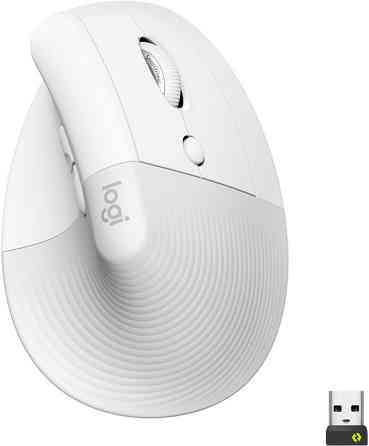 Мышь компьютерная безпроводная Logitech Lift Vertical Ergonomic Mouse Off-White L910-006475 белая Киев