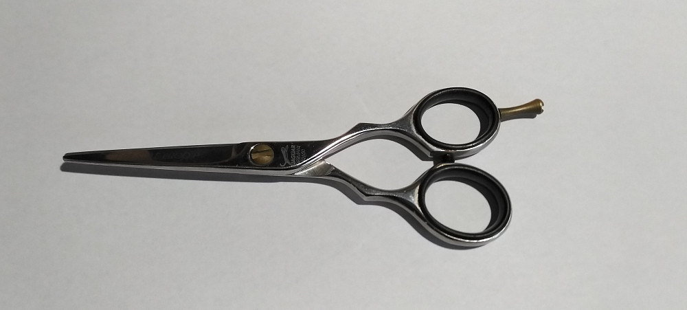 Ножницы для стрижки профессиональные Jaguar 82650 Вишнёвое - изображение 2