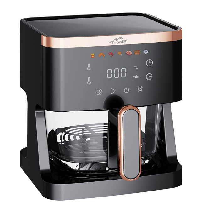 Мультипечь Monte MT-2715 1350 Вт 4.5 л черная Київ - зображення 1
