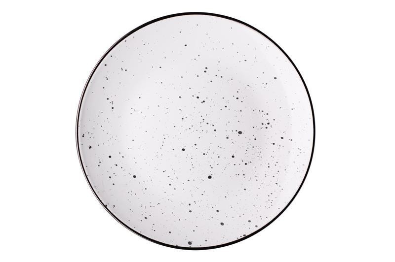 Тарілка обідня Ardesto Bagheria Bright White AR-2926-WGC 26 см Київ - зображення 1
