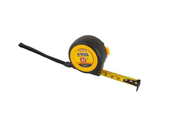 Рулетка MASTERTOOL 3 м х 16 мм с магнитами автоматический фиксатор покрытие TPR храповый механизм 61 Харьков