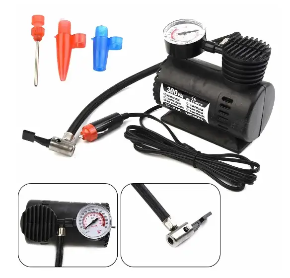 Автомобільний компрессор насос Air Compressor 12V 300 PSI, автокомпресор, насос Повітряний насос для Косів - зображення 6