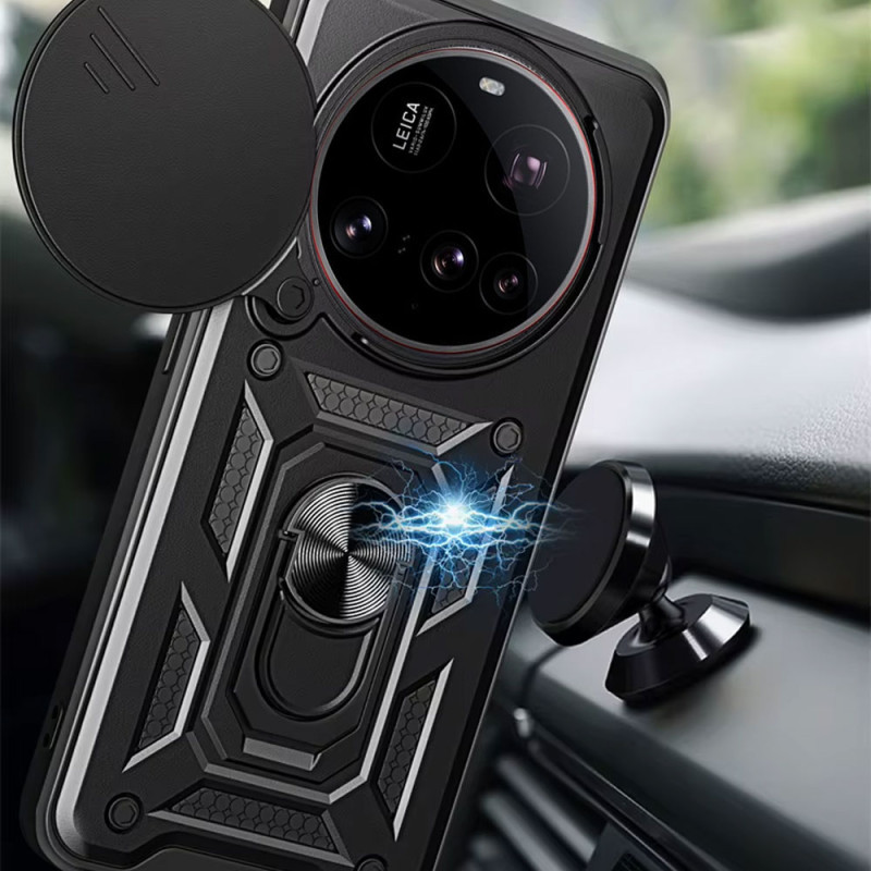 Ударопрочный чехол Camshield Serge Ring для Xiaomi 15 Ultra Херсон - зображення 3