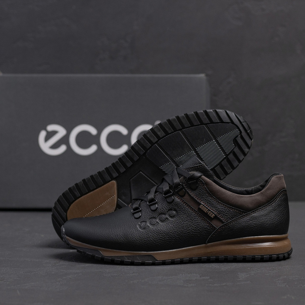 Мужские кожаные кроссовки Е-series Brown Киев - изображение 9