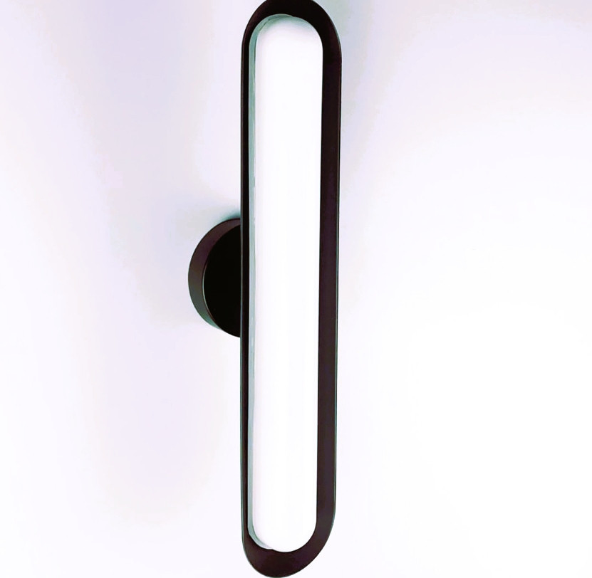 Бра настінна LED WC15-bk-k Чорний 44х9х10 см. Киев - изображение 1