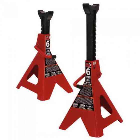 Подставки под машину регулируемые 2шт. 6т 395-605мм TORIN T46001 Харків