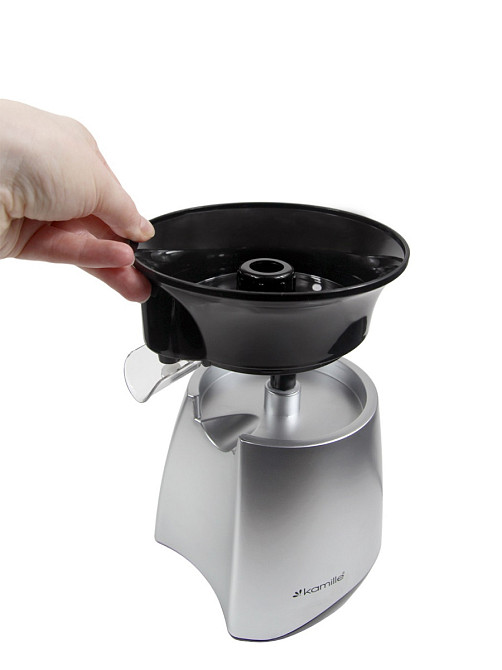 Соковыжималка для цитрусовых Kamille KM-6737 40 Вт серая Київ - зображення 4