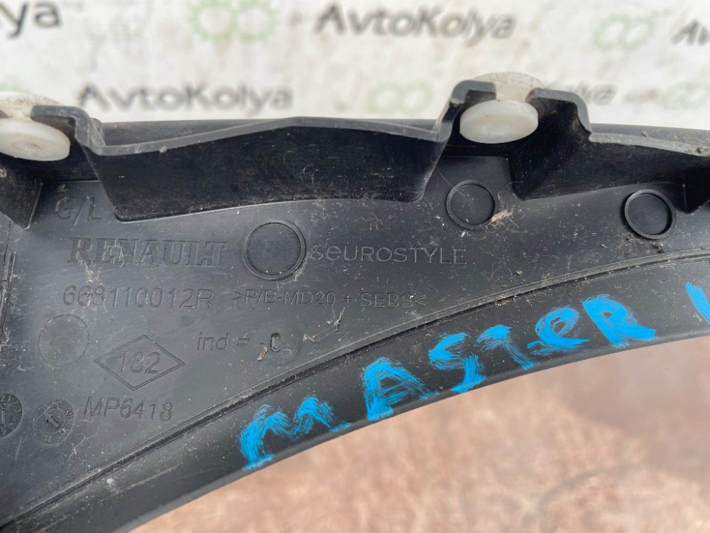 Накладка лобового стекла левая Opel Movano B 2010-2021 Ковель - изображение 3