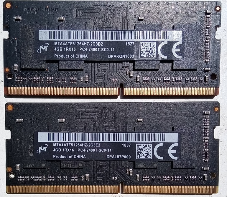 Оперативна Память ОЗУ Micron crucial ddr4 2400 mhz ram озу 4 гб dram 4gb pc4-19200 cl17 17-17-17-39 Днепр - изображение 7