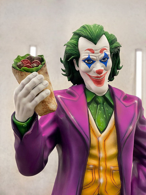 Створення рекламных та тематичних скульптур на замовлення Фігура Джокер Київ - зображення 2