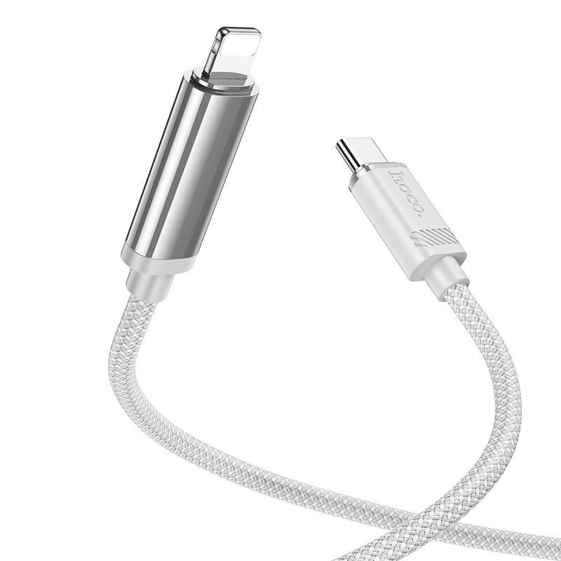 Дата кабель Hoco U127 Power Type-C to Lightning (1.2m) Херсон - зображення 2