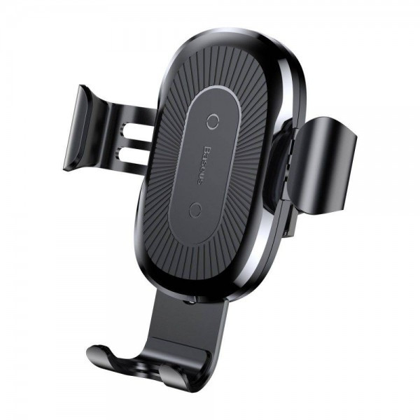 Автомобільний тримач Baseus Wireless Charger Gravity Car Mount Black (WXYL-01) (Код товару:9273) Харків - зображення 7