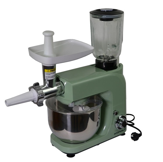 Кухонный комбайн Grunhelm GKM0023M 1800 Вт бирюзовый Киев - изображение 2