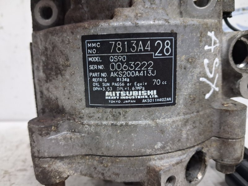 Компрессор кондиционера Mitsubishi ASX GA 1.8 DIESEL 4N13 2010 (б/у) Киев - изображение 5