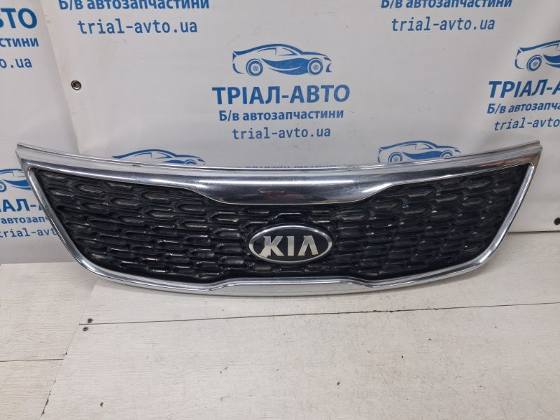 Решетка радиатора Рестайлинг Kia Sorento XM 2.4 БЕНЗИН G4KJ 2009 (б/у) Київ - зображення 1