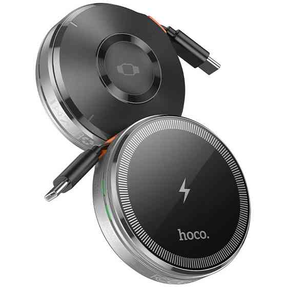 БЗУ Hoco CQ18 Flash 2in1 Magnetic + iWatch (with retractable cable Type-C) Херсон