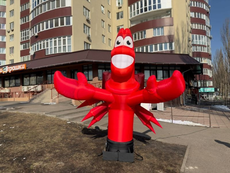 Зазивало надувна реклама для торгівлі, спорту, розваг. 3.4 метри Киев - изображение 7