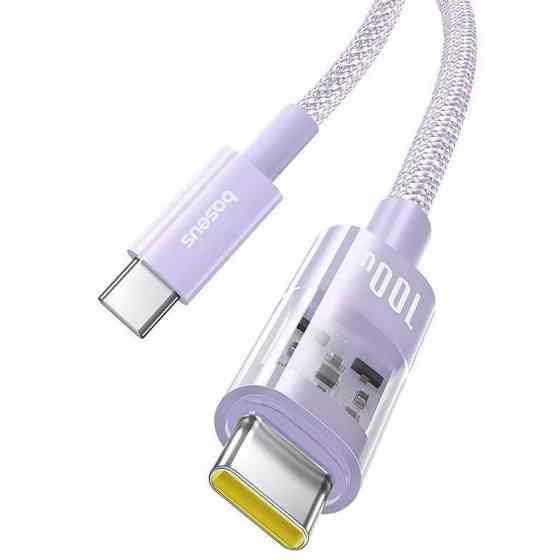 Дата кабель Baseus Gem Fast Charging Type-C to Type-C 100W (1m) (P10373000111) Херсон