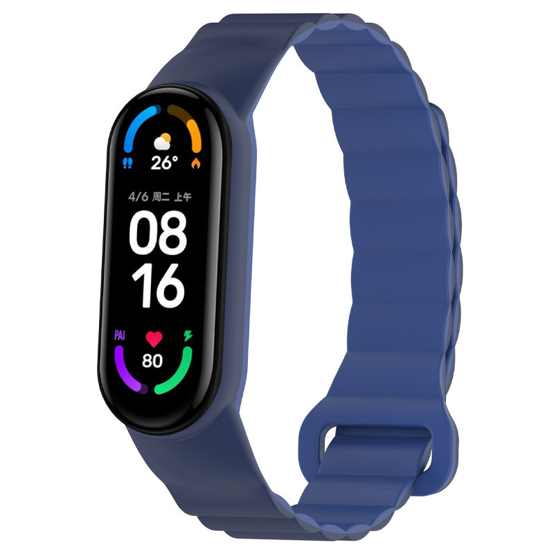 Ремешок Dual-color Magnetic для Xiaomi Mi Band 7/6/5/4/3 Херсон - зображення 1