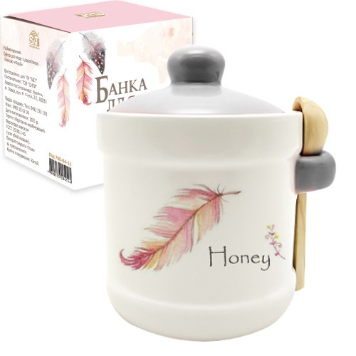 Банку для меду SNT Флай 0700-04-14 450 мл Киев - изображение 1