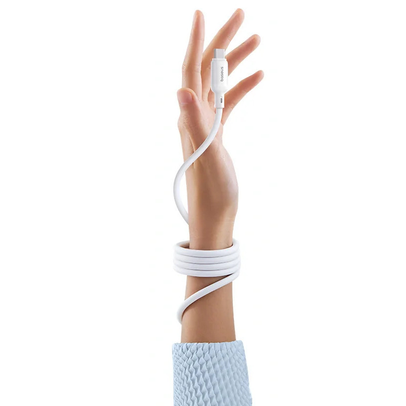 Дата кабель Baseus PicoGo Magnetic Liquid Silicone Type-C to Type-C 240W (1m) (P10376800) Херсон - изображение 4