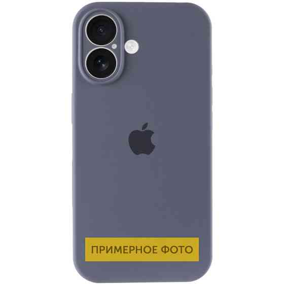 Чехол Silicone Case Full Camera Protective (AA) для Apple iPhone 16 Plus (6.7") Херсон