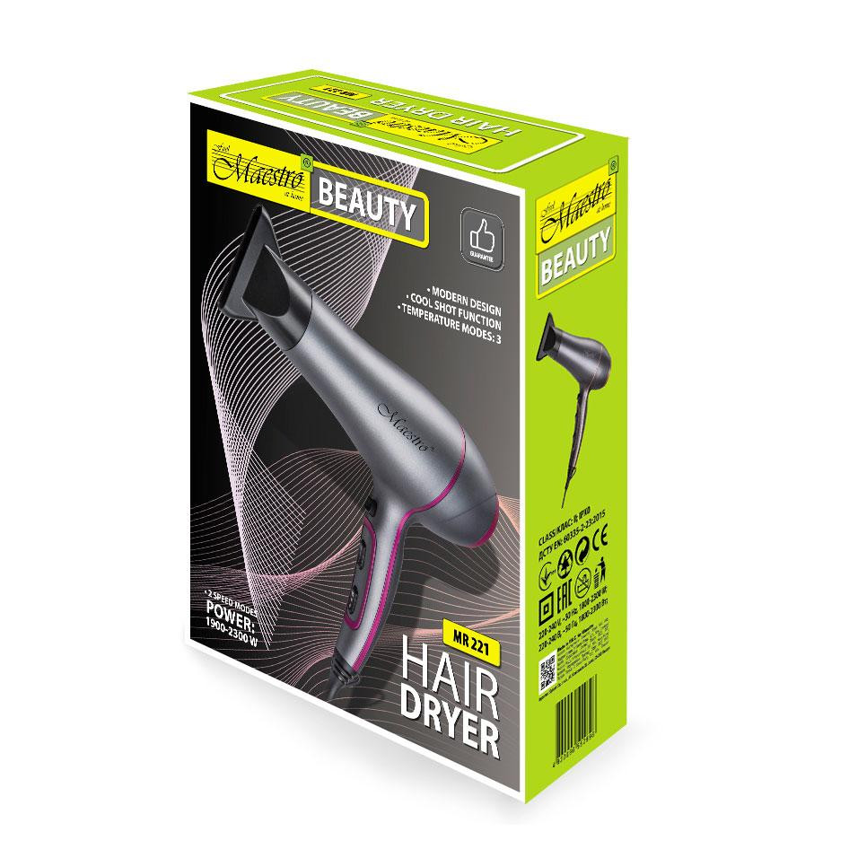 Фен Maestro MR 221 2400 Вт Киев - изображение 2