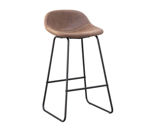 Стілець Бостон високий коричневий Дніпро - зображення 1