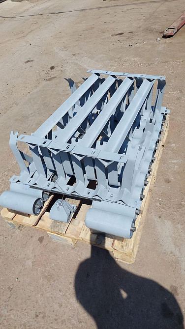 Ролик конвейерный 152 х 1400 , ролики ленточного транспортера Київ - зображення 4