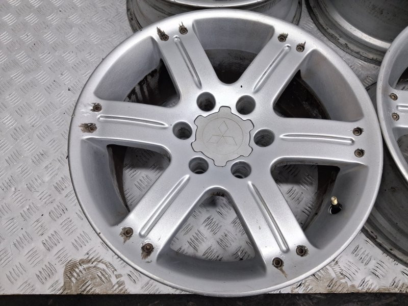 Диски титан комплект R16 Mitsubishi Pajero Sport 1996-2008 MR112815 (Арт. 79298) Київ - зображення 4