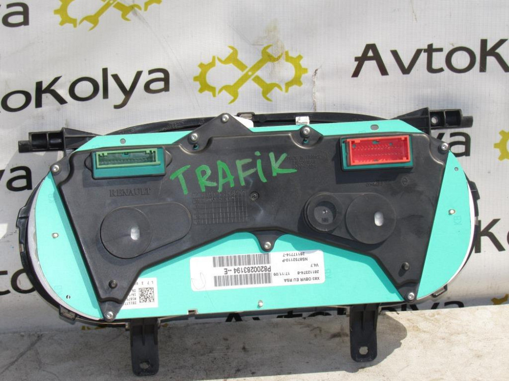 Панель приборов (спидометр) Renault Trafic 2007-2013 (8200283194) Ковель - зображення 2