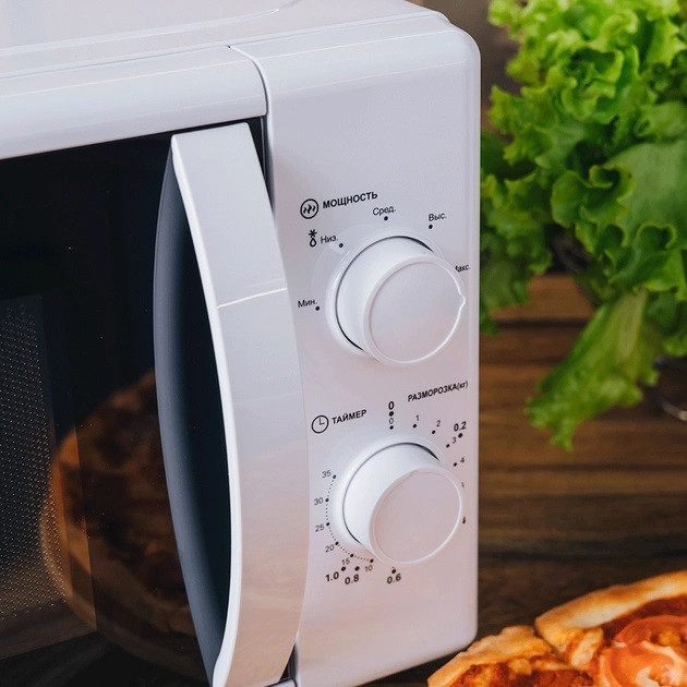 Микроволновая печь Grunhelm 20MX720-W 20 л Київ - зображення 3