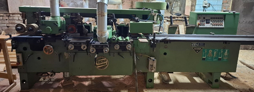 Чотиристоронній верстат Weinig U17A шестишпиндельний четырехсторонний Житомир - зображення 1