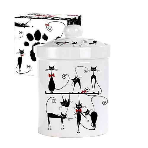 Ємність для сипучих продуктів 700 мл Чорна кішка SNT 6922-12 Киев - изображение 7