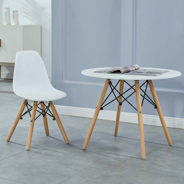 Стіл журнальний дерев'яний круглий Тауер Вуд Днепр - изображение 6