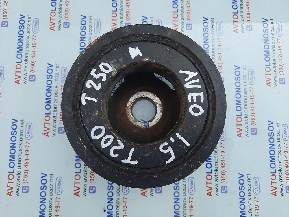 Шкив Коленвала Chevrolet Aveo Шевроле Aвео Т200, Т-250 GM 96336264 Дніпро - зображення 2