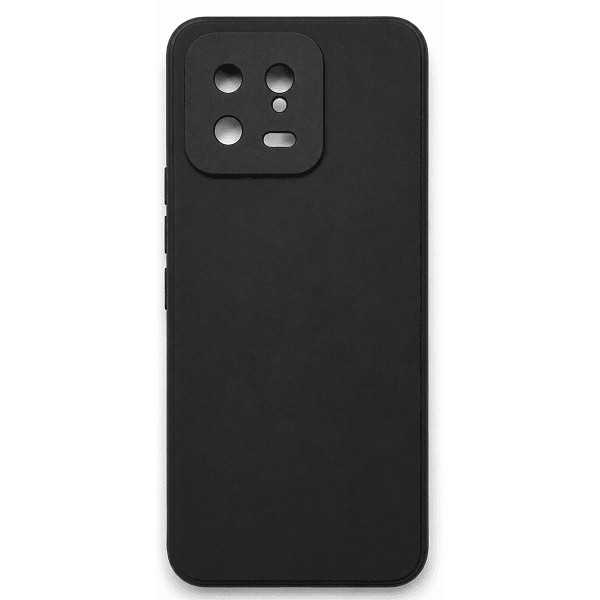 DM Чохол Liquid Silicone для Xiaomi 13 Black Харків - зображення 2